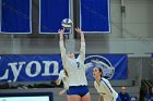 VB vs USCGA  Wheaton College Women's Volleyball vs U.S. Coast Guard Academy. - Photo by Keith Nordstrom : Wheaton, Volleyball